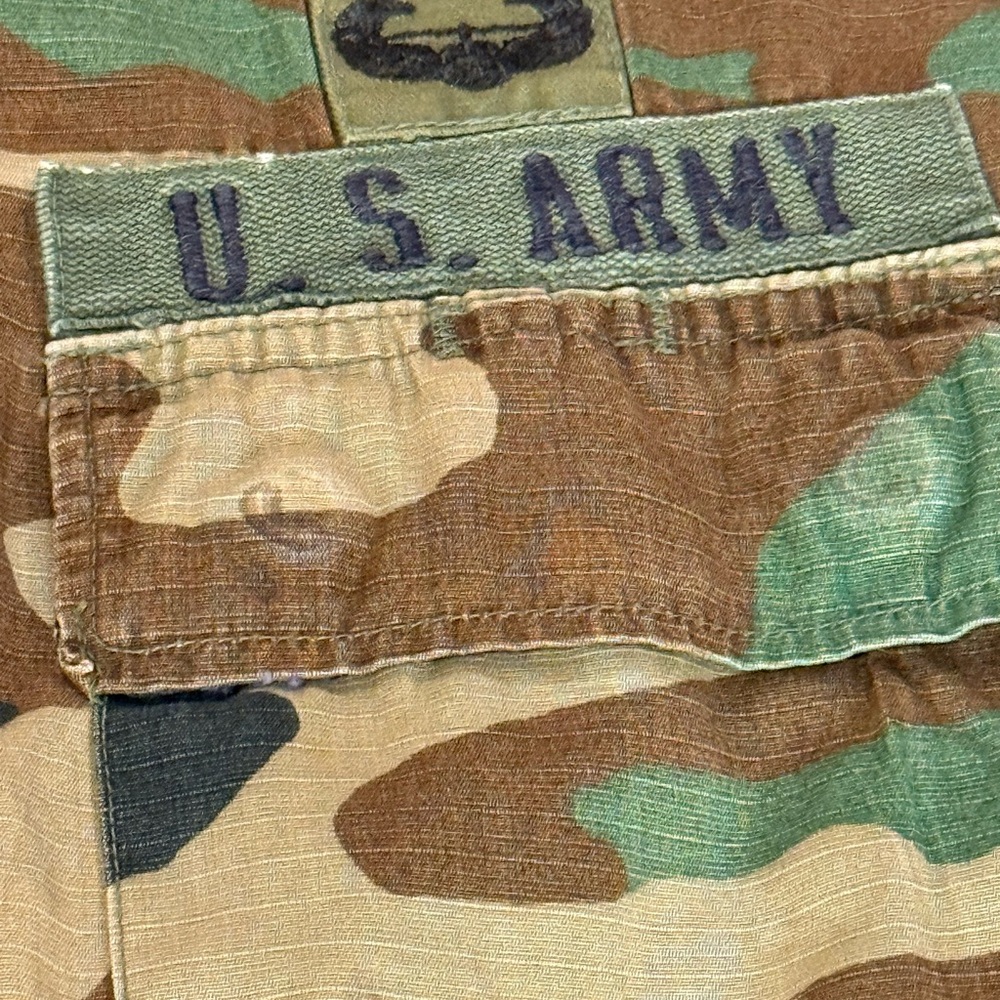 Authentic Military Field Jacket Olive Camo Drab Utility Coat - Picture 5 of 8
